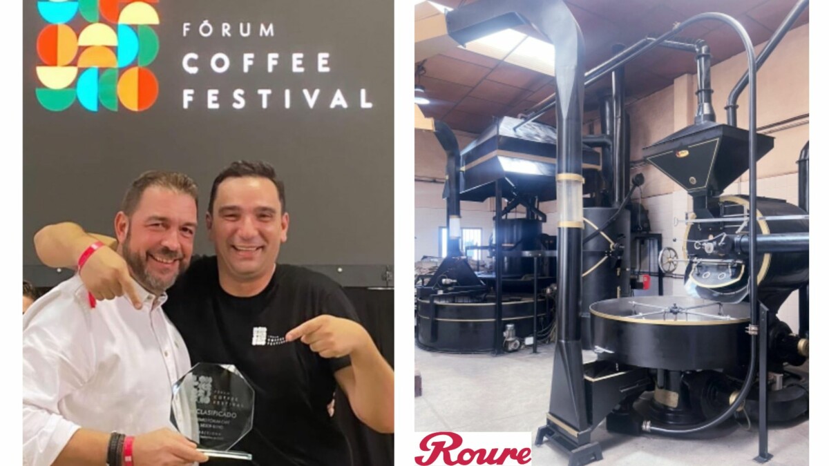 The ROURE roaster wins the award for the best Blend in Spain